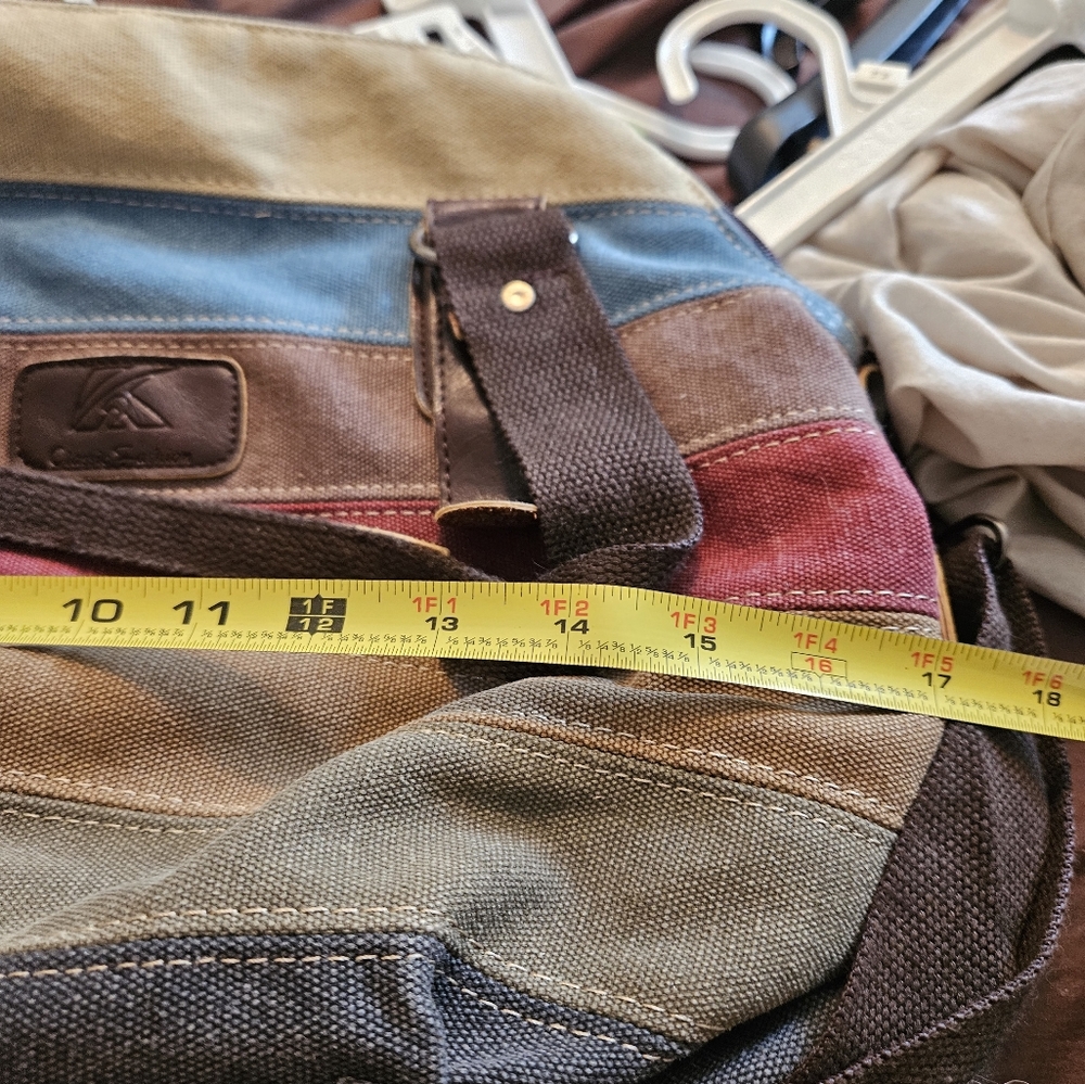 Canvas Colorblock Basic Bag Everyday Bag Travel - image 6